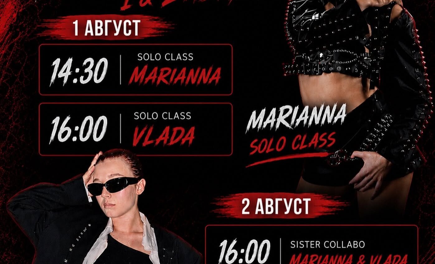 MARIANA & VLADA WORKSHOPS